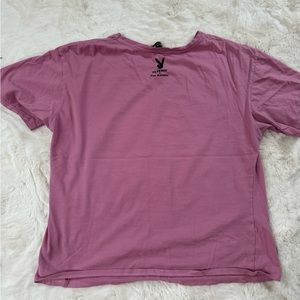 The KOOPLES Collector Item Playboy Pink Lips Print T-Shirt Size 2 (Medium/Large)